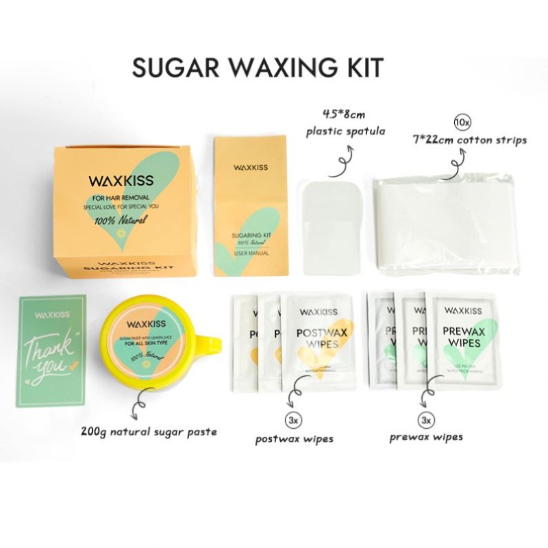 Sugar Paste Wax Manufacturer - Factory Wholesale 200g Lemon Painless for Face