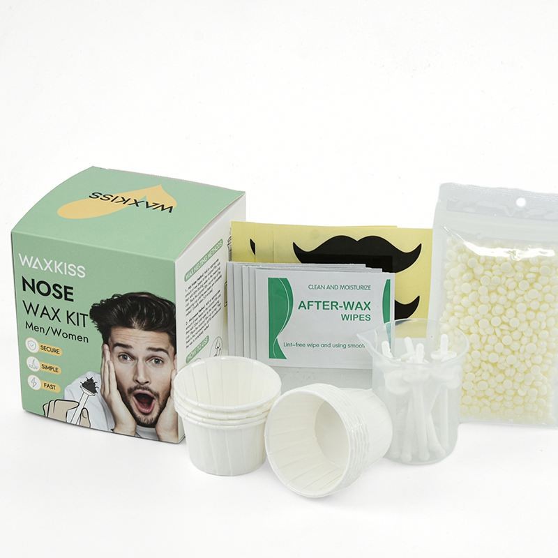 Nose Hair Removal Kit Factory - WAXKISS Painless Nasal Waxing Bean for Nose