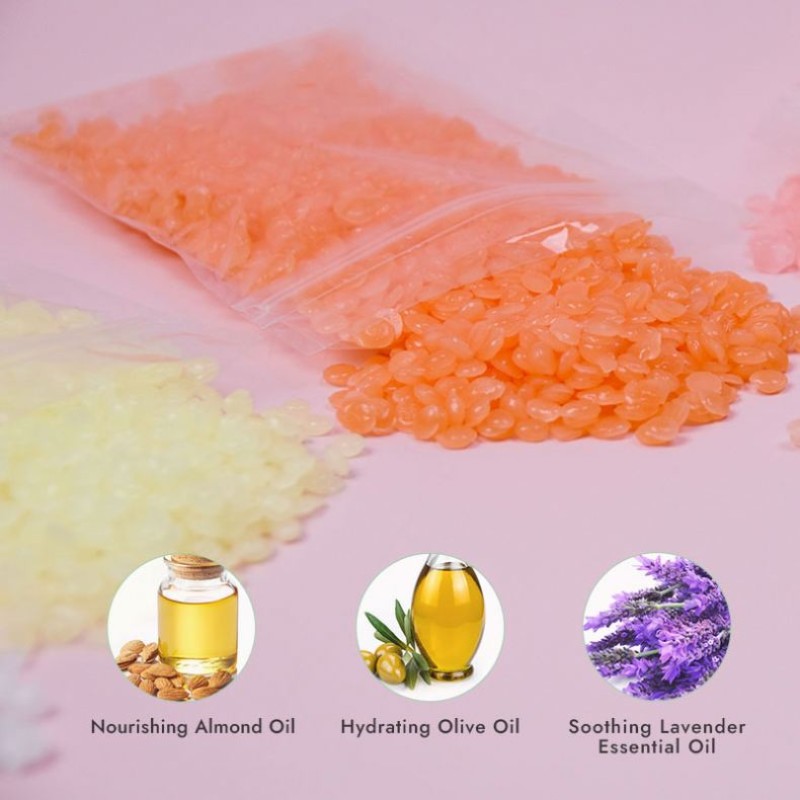 Paraffin Wax Beads Factory - WAXKISS Wholesale Cheap Lavender Orange Moisturizing