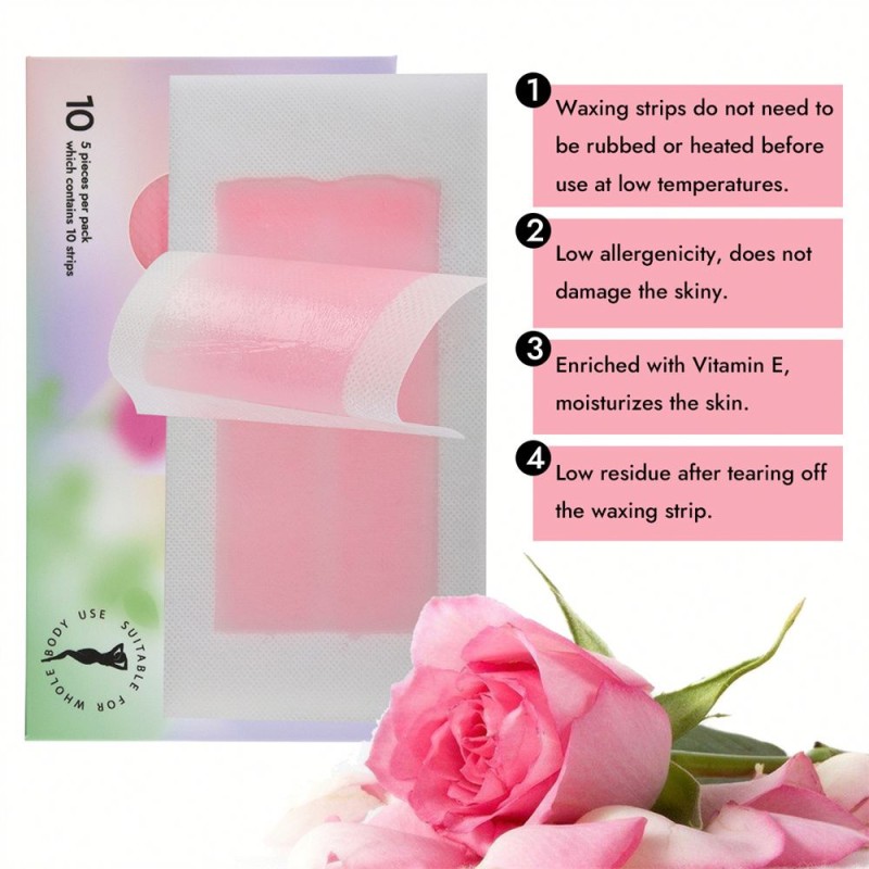 Cold Wax Strip Supplier - New Design Double Size Quick for Sensitive Skin