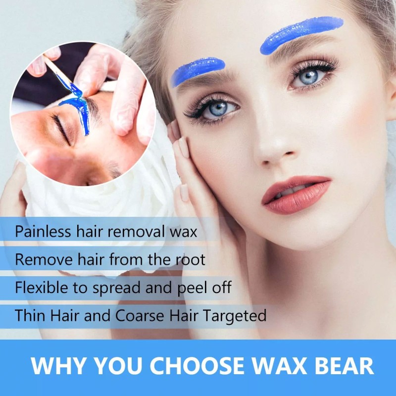 Wax Bean Factory - Wholesale Waxbear 100g Rose Lemon Painless for Body