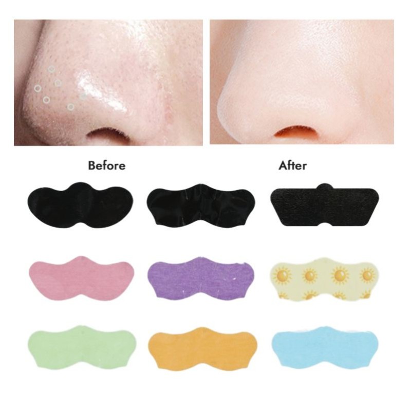 Blackhead Remover Supplier - Customize logo Nose Strips for Remove Dirt Oil