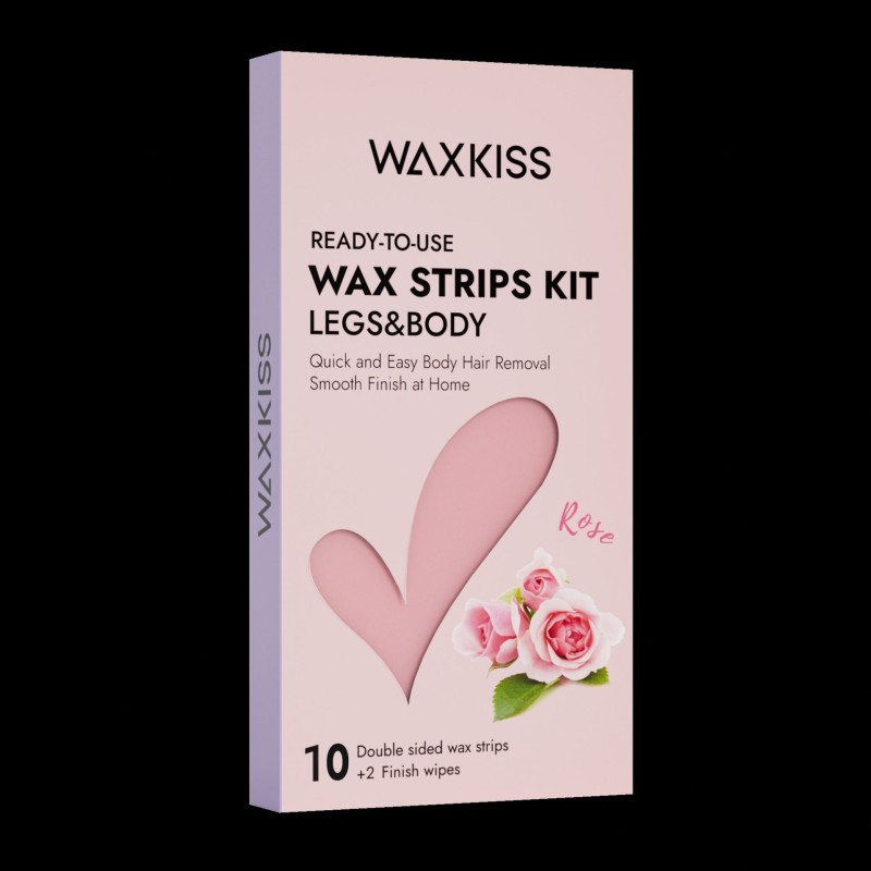 Cold Wax Strips Manufacturer - WAXKISS Wholesale Ready To Use for Leg Hair Removal