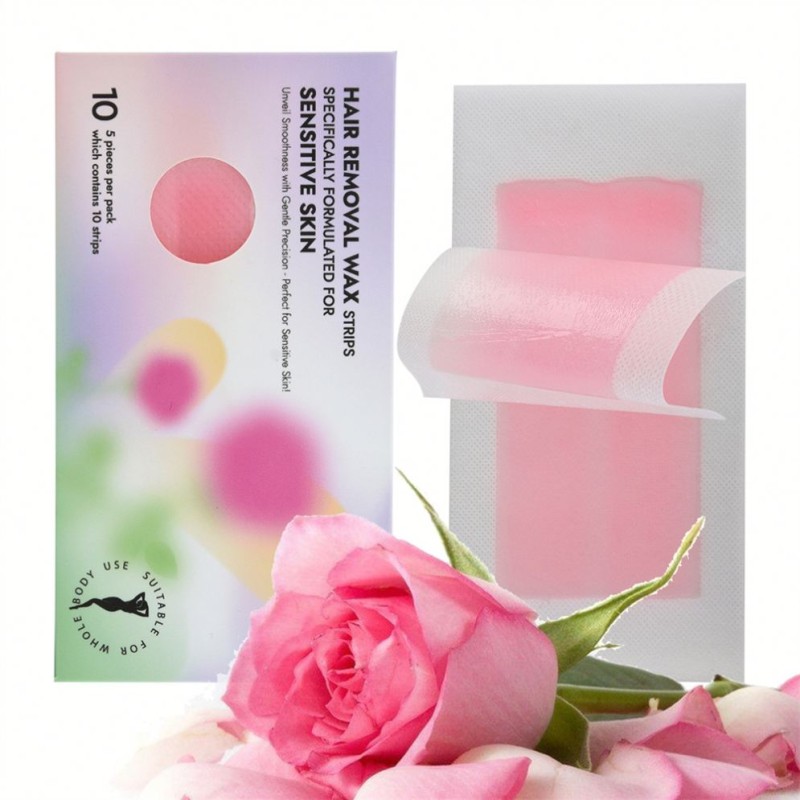 Facial Wax Strips Supplier - WAXKISS Easy to Use Double Size Effective for Face