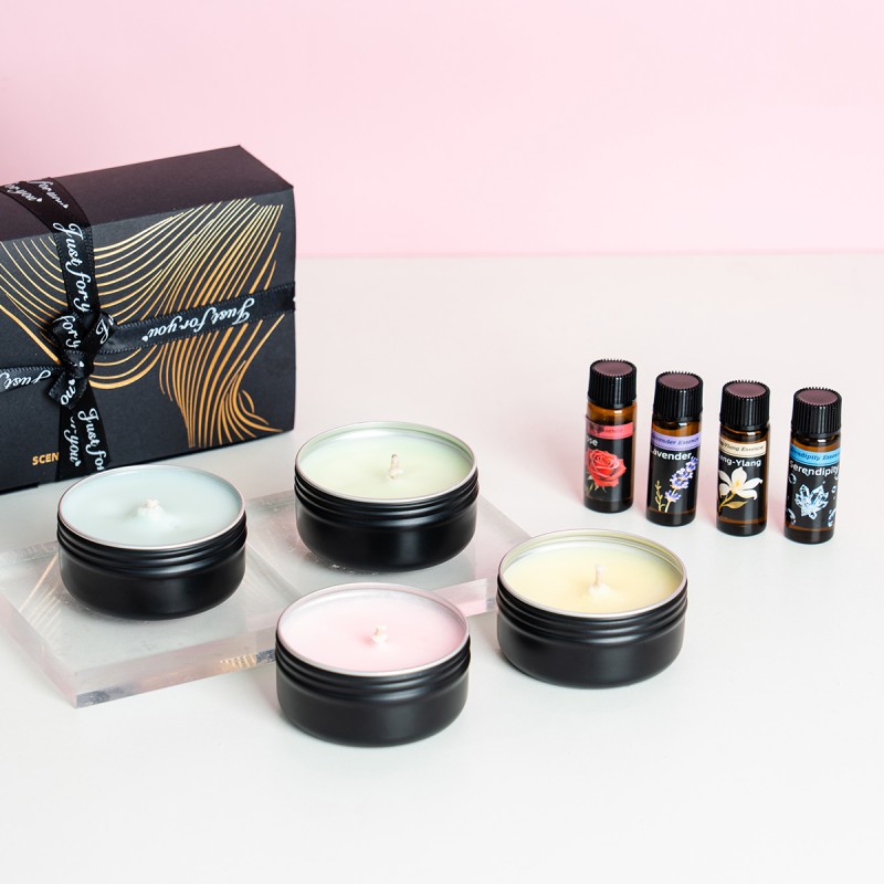 Scented Candles Factory - WAXKISS 2 8oz Long Lasting Fragrance Gift for Birthday