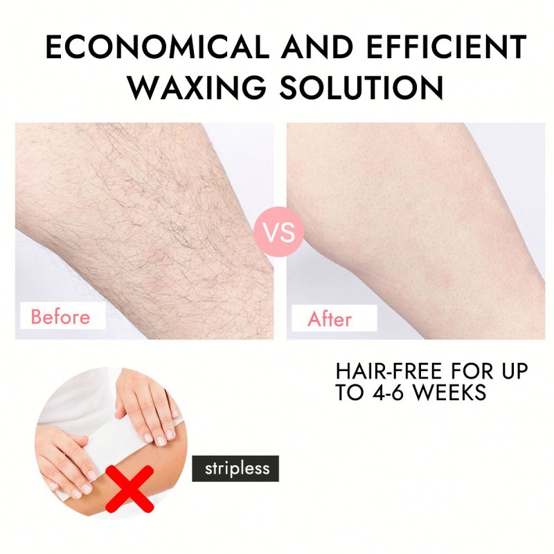 Hard Wax Bean Supplier - WAXKISS 100g Painless Customize Lavender Rose Love