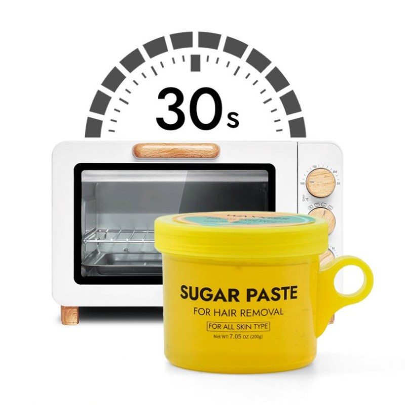 Sugar Paste Wax Manufacturer - Factory Wholesale 200g Lemon Painless for Face