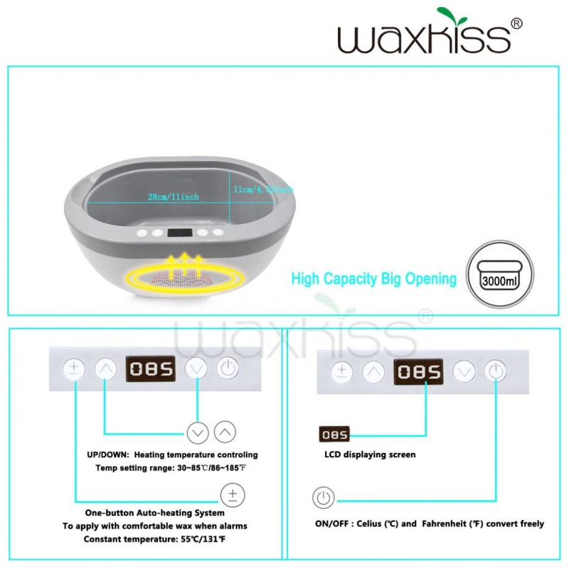 Paraffin Wax Heater Factory - 2021 Hot Selling Fashionable Flashing Lights 3000ml