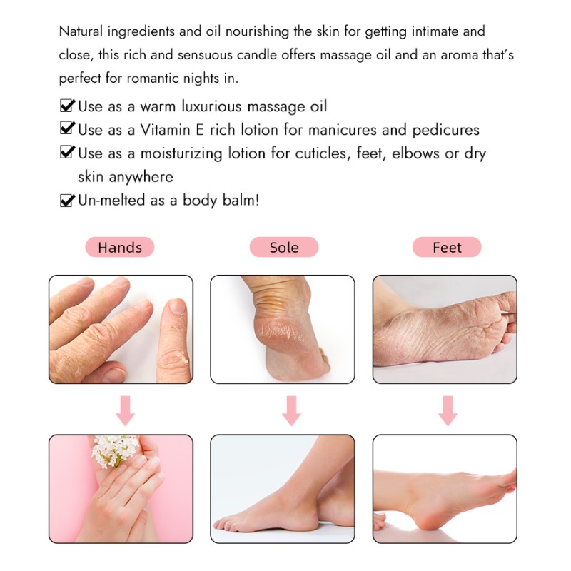 Massage Candle Factory - OEM ODM High Quality Ceramic Almond Oil for Full Body