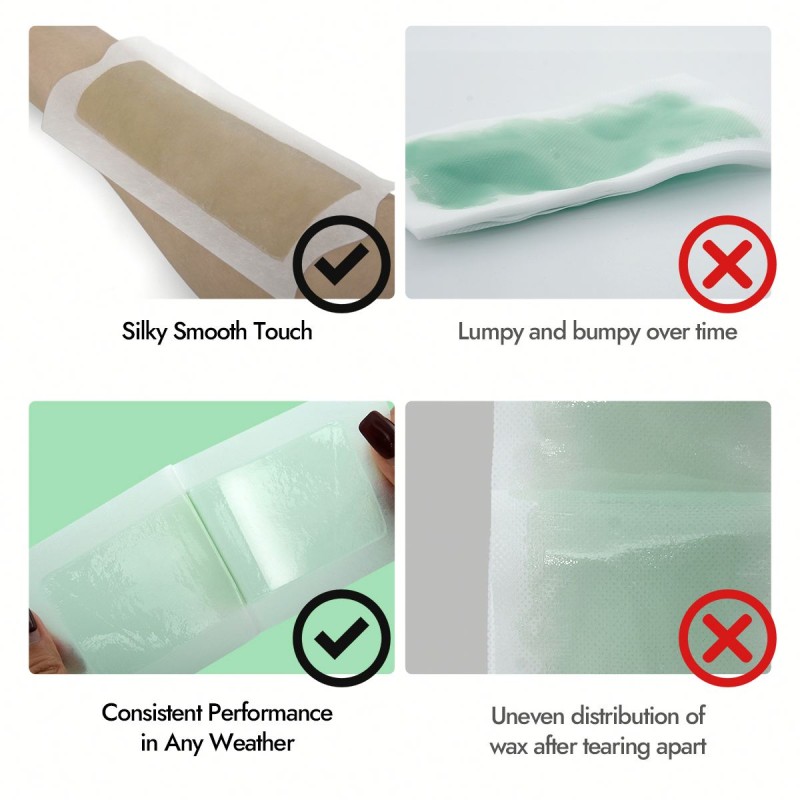 Wax Strips Factory - WAXKISS Best Selling Ready to Use for Legs Body