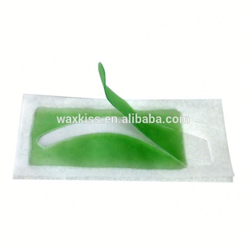 Wax Strips Supplier - 20 Sheets Double Sided Eyebrow Shaped Feature