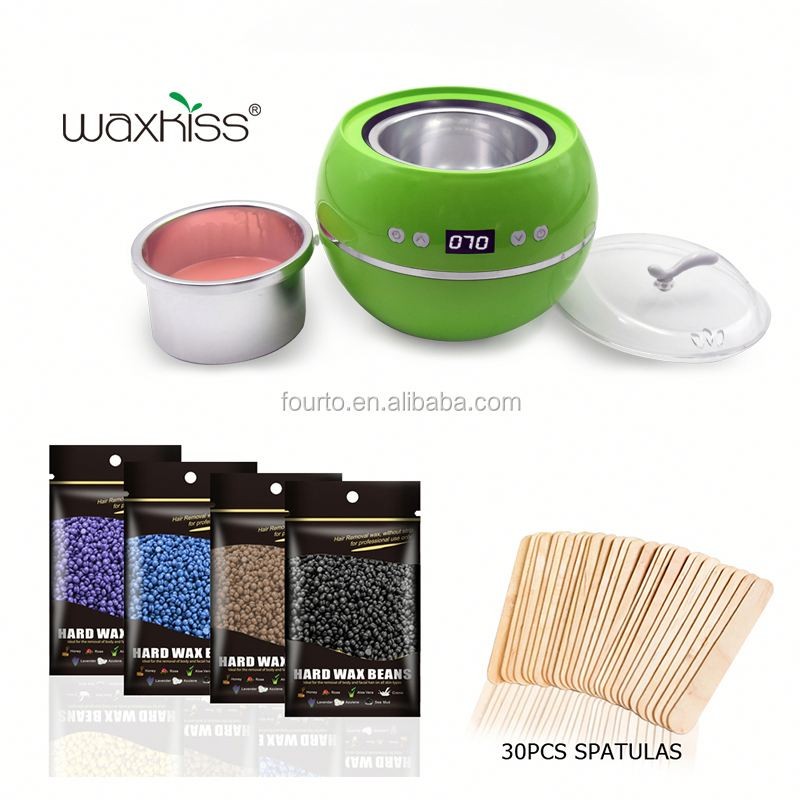 Electric Wax Warmer Supplier - Hair Removal with Beans Applicator Sticks Kit