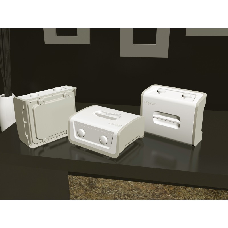 Wax Heater Factory - WAXKISS Hot Sell Double Pot 1000cc Paraffin Supply