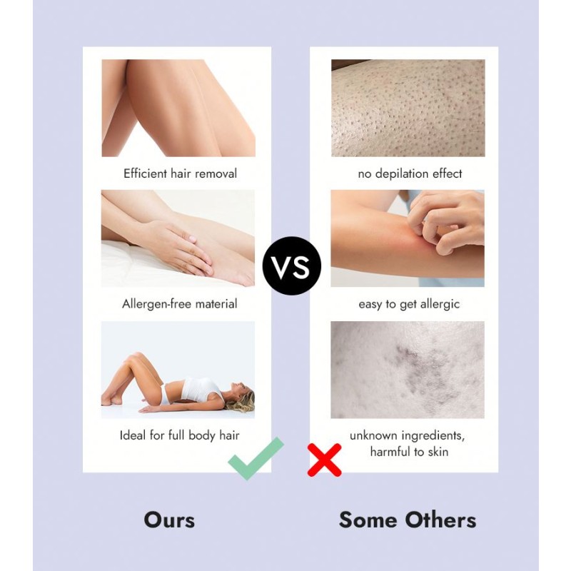 Hard Wax Bead Factory - WAXKISS Wholesale 500g Lavender Love Heart for Leg