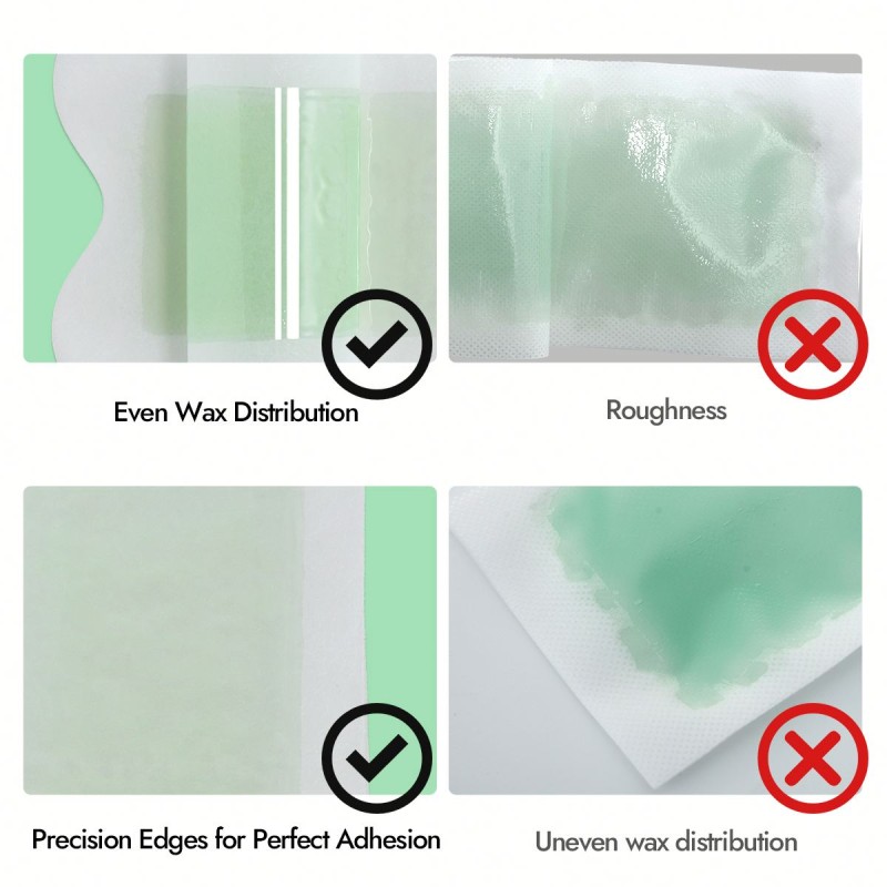 Face Wax Strip Supplier - Customize Logo Effective Ready to Use Cold for Body