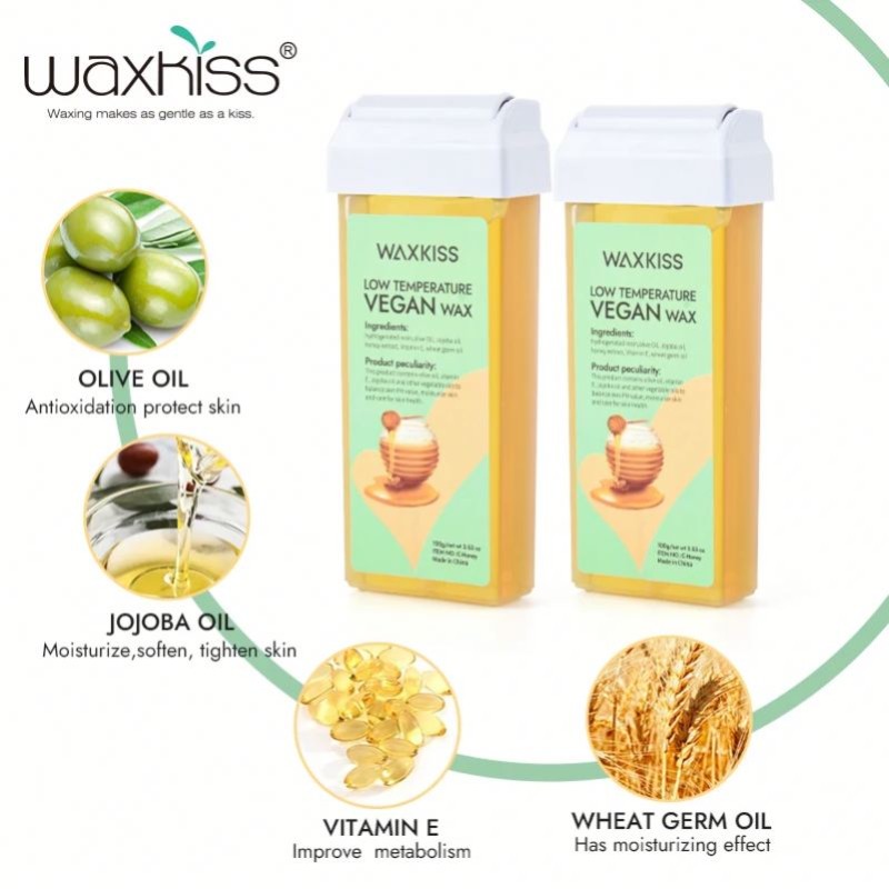 Roll on Wax Cartridge Factory - Private Label 100ml Honey Soft for Hand and Feet