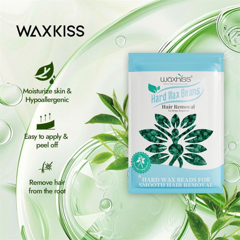 Wax Beans Manufacturer - WAXKISS Wholesale 100G 300G 500G Strip Less Brazilian