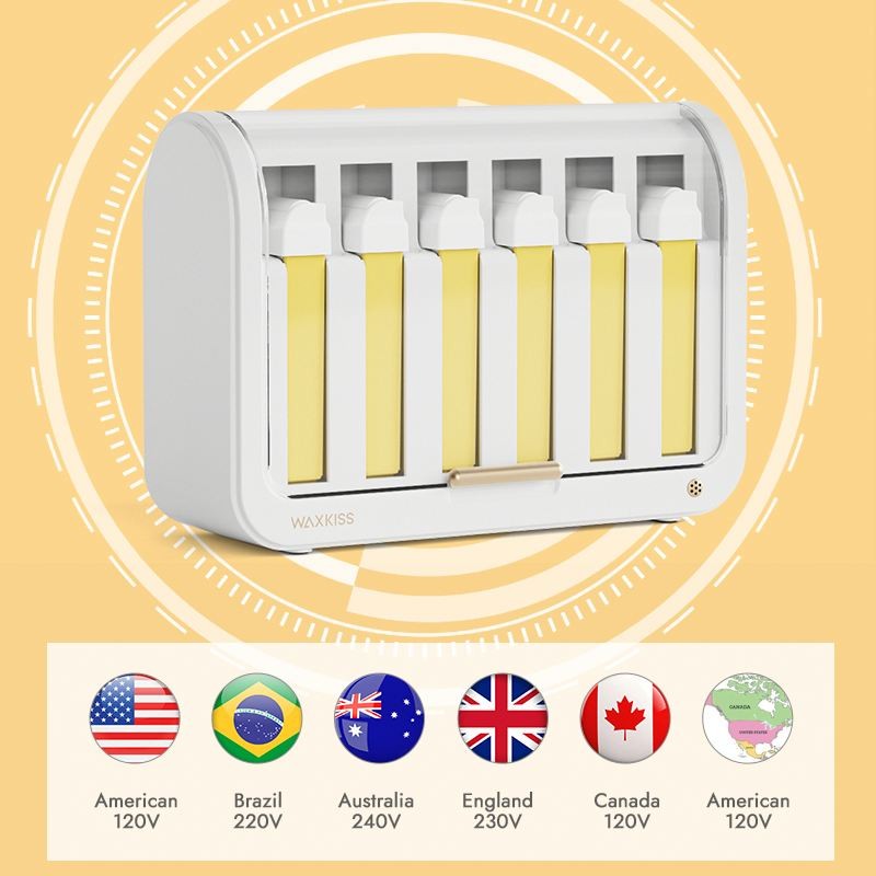 Cartridge Wax Machine Supplier - 100ml *6 Large Capacity 6 in 1 Professional 100W