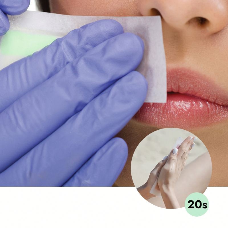 Wax Strips Factory - WAXKISS New Design Easy to Use No Heating for Sensitive