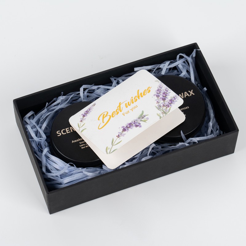 Scented Candles Supplier - Wholesale Bulk Luxury with Raffia Paper Decoration