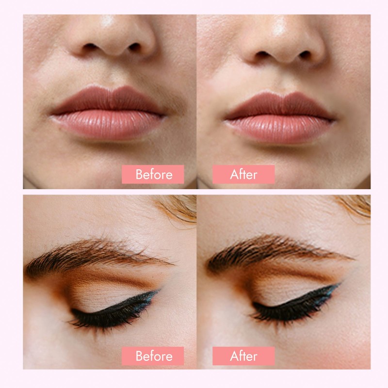 Facial Wax Strips Supplier - WAXKISS Wholesale Painless Easy to Use for Eyebrows