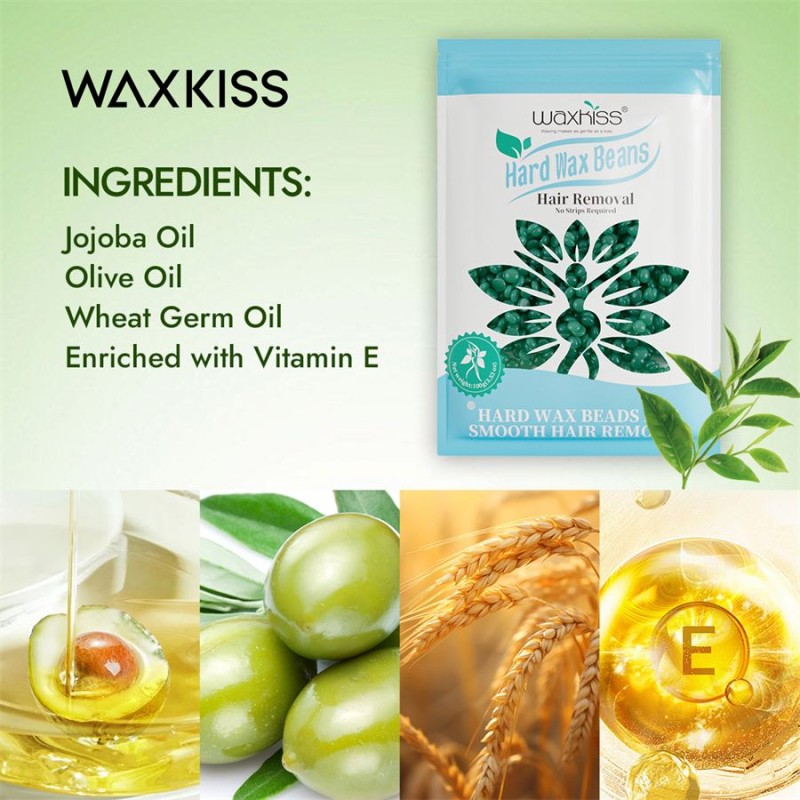 Wax Beans Manufacturer - WAXKISS Wholesale 100G 300G 500G Strip Less Brazilian