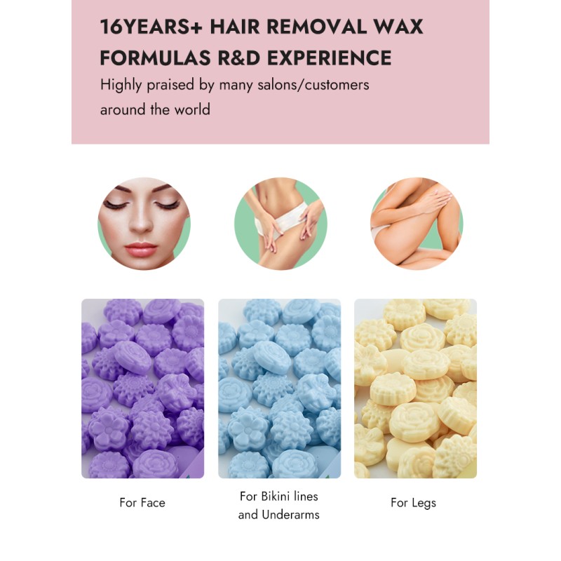 Hard Wax Bean Supplier - Wholesale 1kg Azulene Flowers Private Label Honey