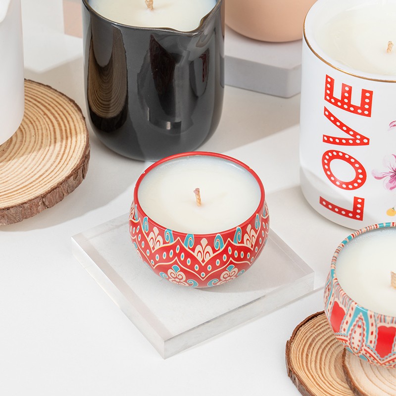 Massage Oil Candle Supplier - Custom Support Wholesale 50g 200g Plant Luxury