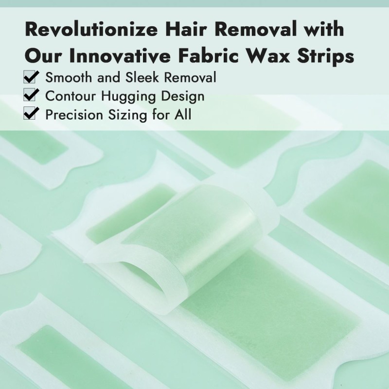 Face Wax Strip Supplier - Customize Logo Effective Ready to Use Cold for Body