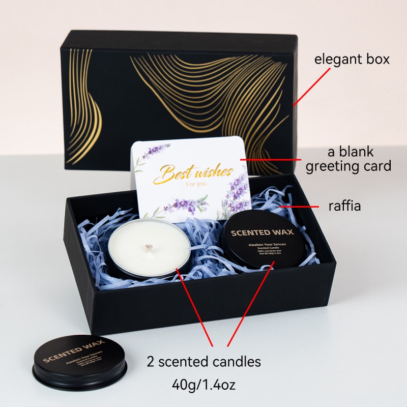 Soy Wax Candles Manufacturer - OEM Luxury Scented Long Lasting Natural with Gift
