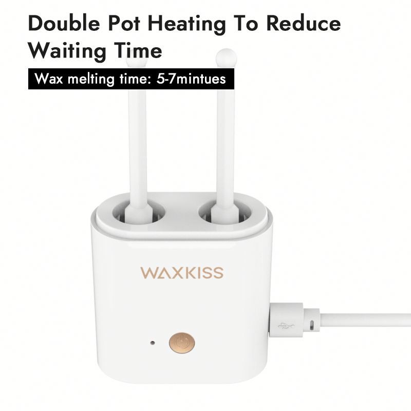 Nasal Wax Heater Supplier - Hot Selling Double Ear Nose Portable Depilatory Set
