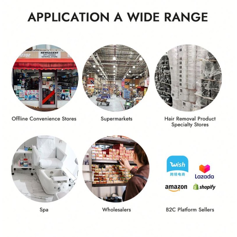 Body Hair Removal Cream Factory - Best Selling 100g 200g Painless Gentle Formula