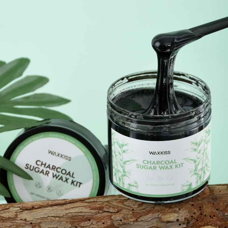 Sugar Wax Kit Manufacturer - Wholesale Supply 300g Charcoal Effective for Body
