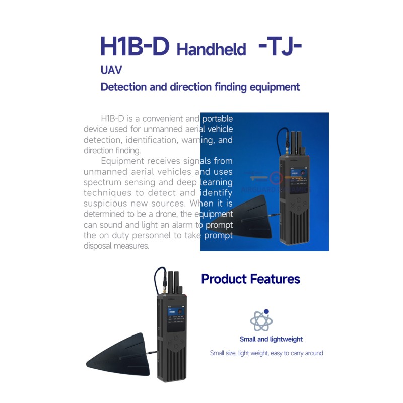 Drone Detector Manufacturer - Portable Mobile 1-2km