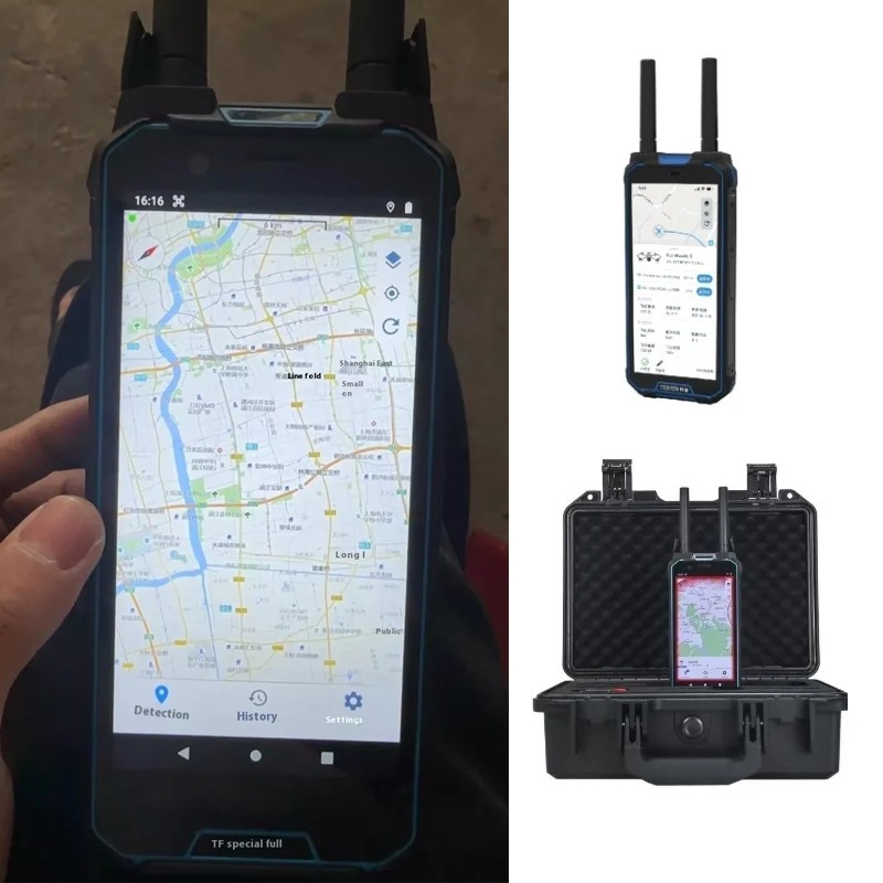 Drone Detector Manufacturer - Portable 70MHz~6GHz Handheld