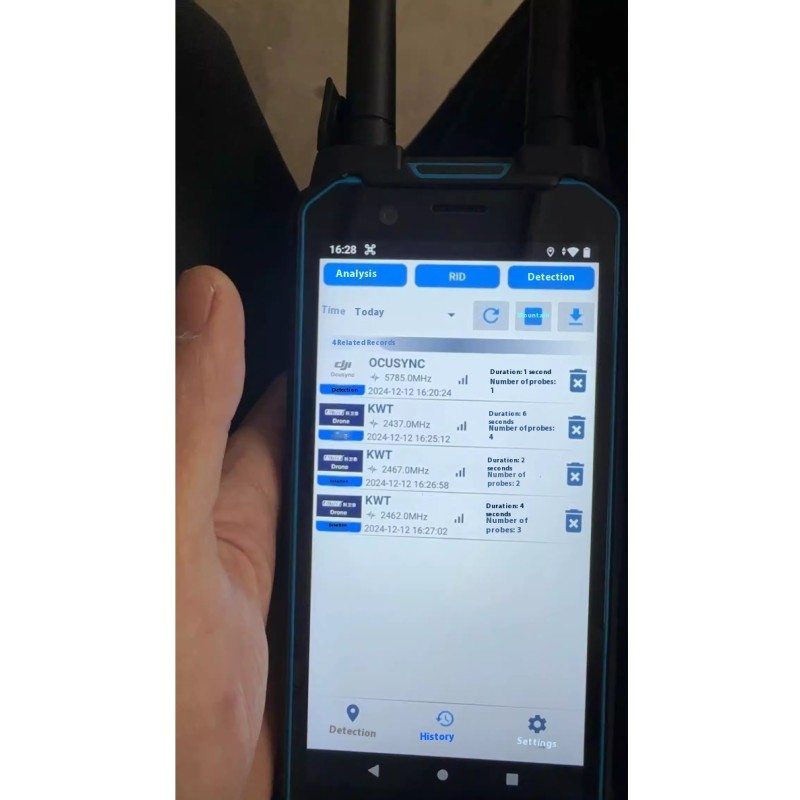 FPV Detector Manufacturer - Portable 2.4GHz 5.8GHz