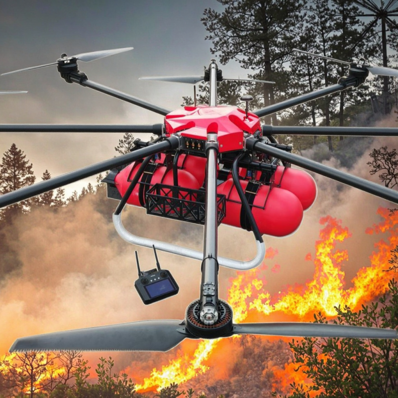 Fire Rescue UAV Manufacturer - 2025 New Fire Fighting