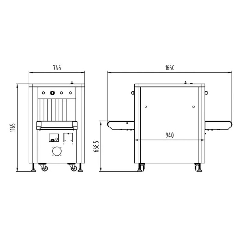 Baggage Scanner Manufacturer - 2026 New Small Size X-ray