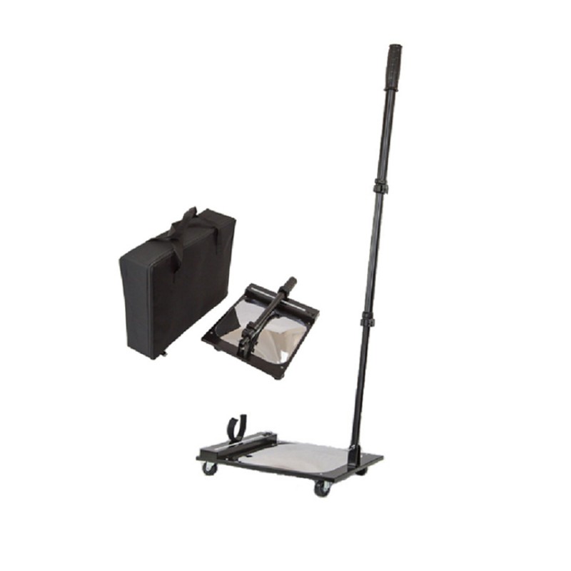 Handheld Mirror Manufacturer - Portable 4 Wheels LED Light