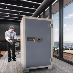 Wall Safe Manufacturer - Hotel Mini Digital Lock Zinc