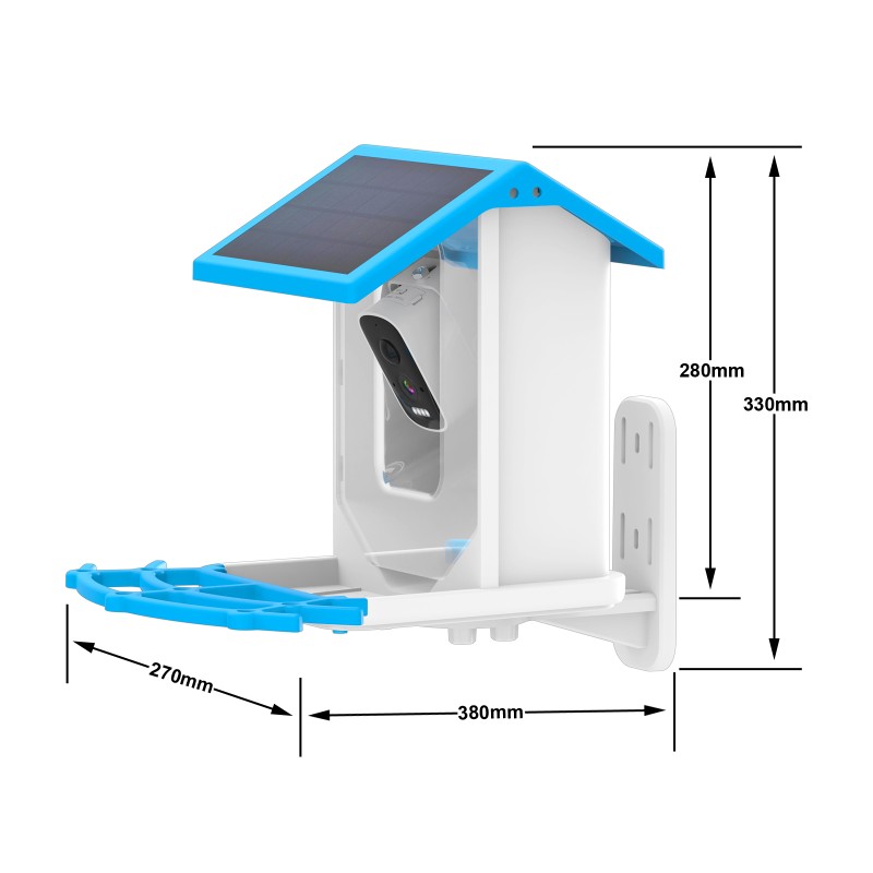 Solar Bird Feeder Manufacturer - 5MP HD Auto Squirrel