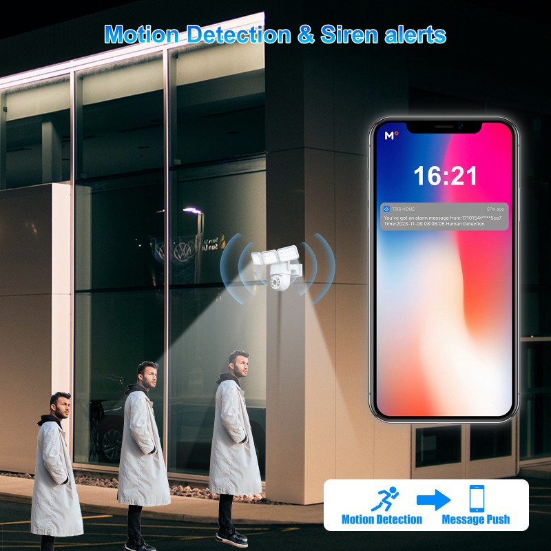 Garden Camera Manufacturer - 4MP Outdoor Light Lamp