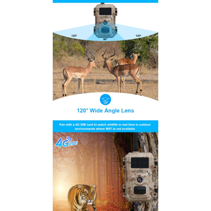 Trail Camera Manufacturer - 16MP 8K 4G LTE Hunting