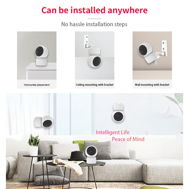 PTZ Camera Manufacturer - 3MP Tuya Motion Detection