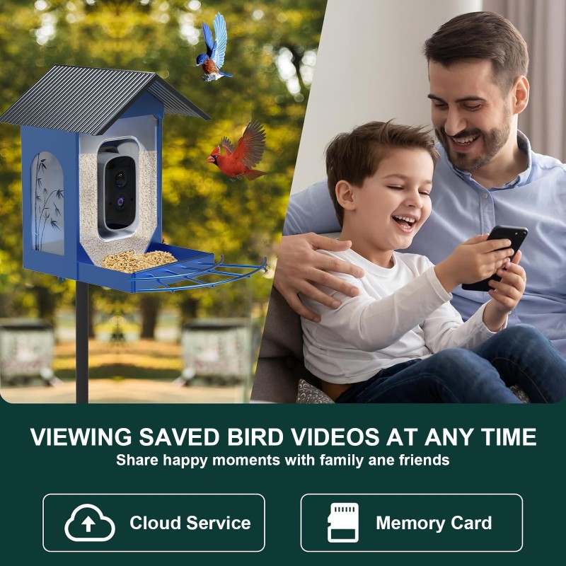 Metal Bird Feeder Manufacturer - Iron Shell AI Identification