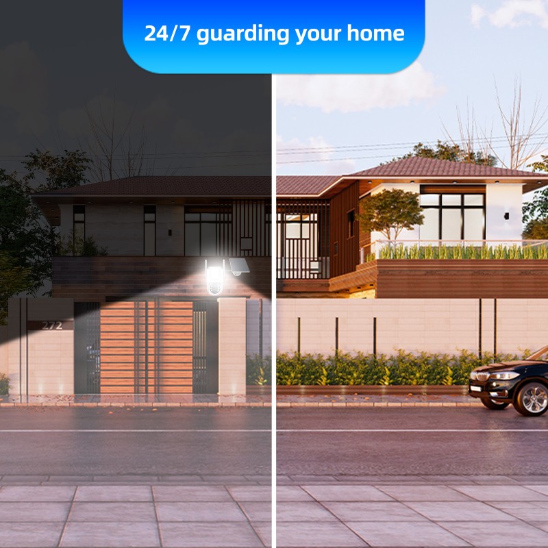 Floodlight Camera Manufacturer - Full HD Night Vision Solar