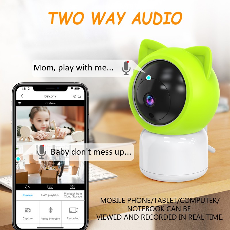 Baby Camera Manufacturer - 2.4GHz Motion Detection Night