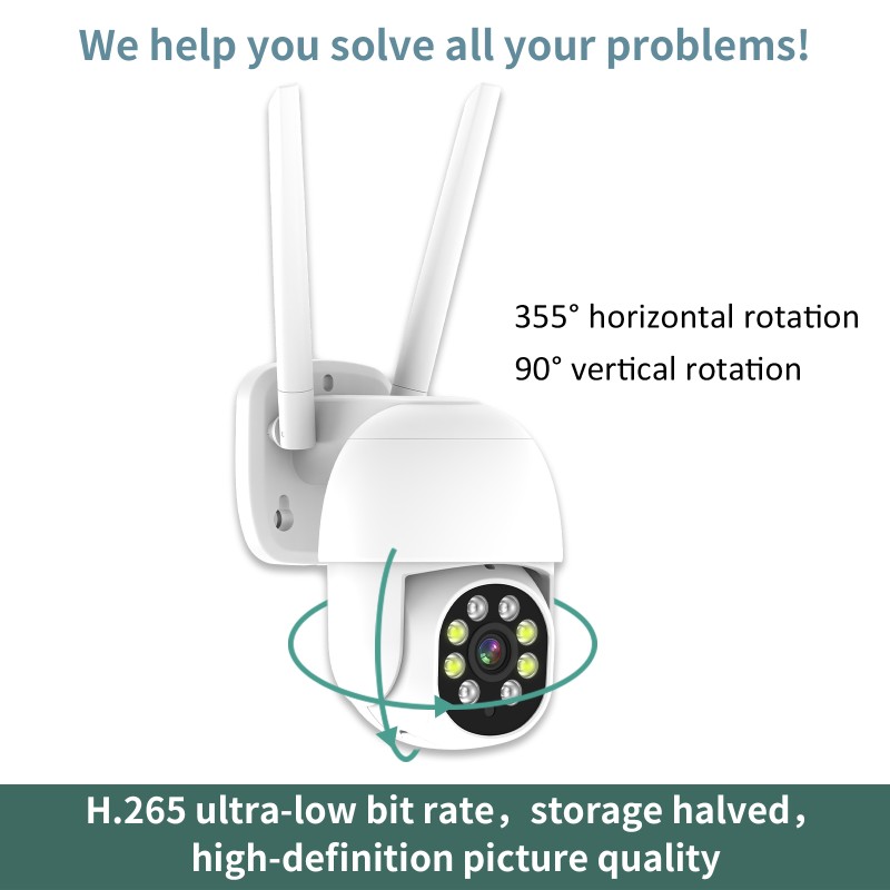 IP Camera Manufacturer - 4MP WiFi PTZ Night Vision