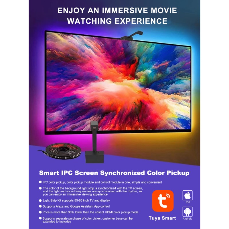 Light Strip Manufacturer - Tuya Intelligent App Control