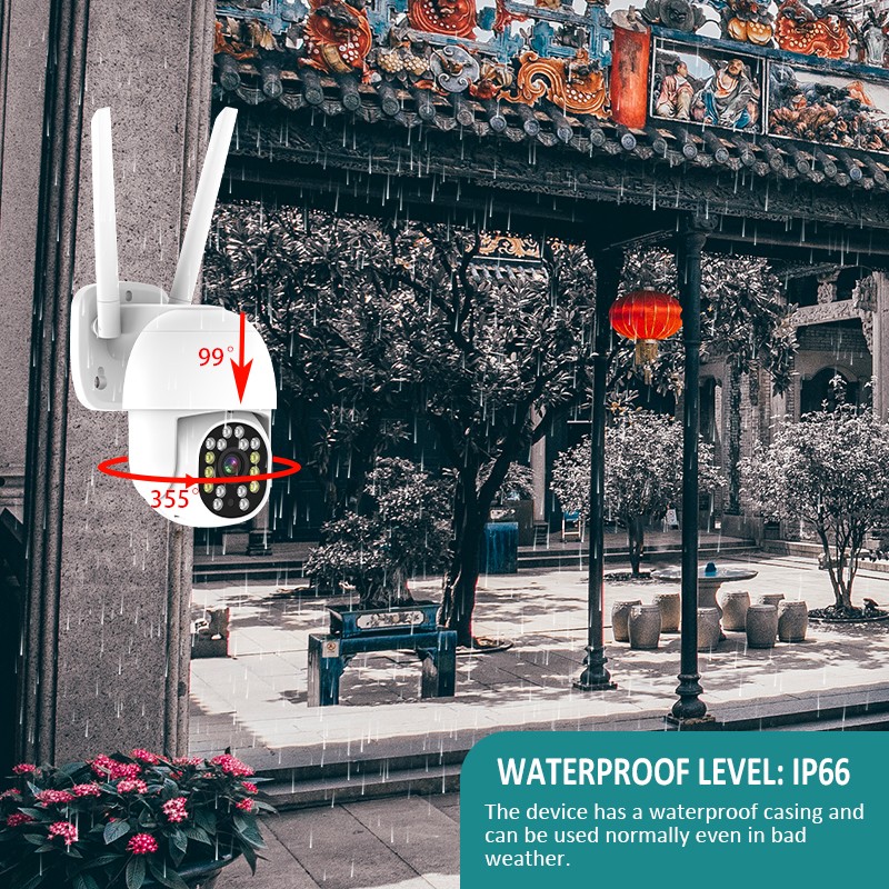 Network Camera Manufacturer - Tuya Smart 4MP Floodlight